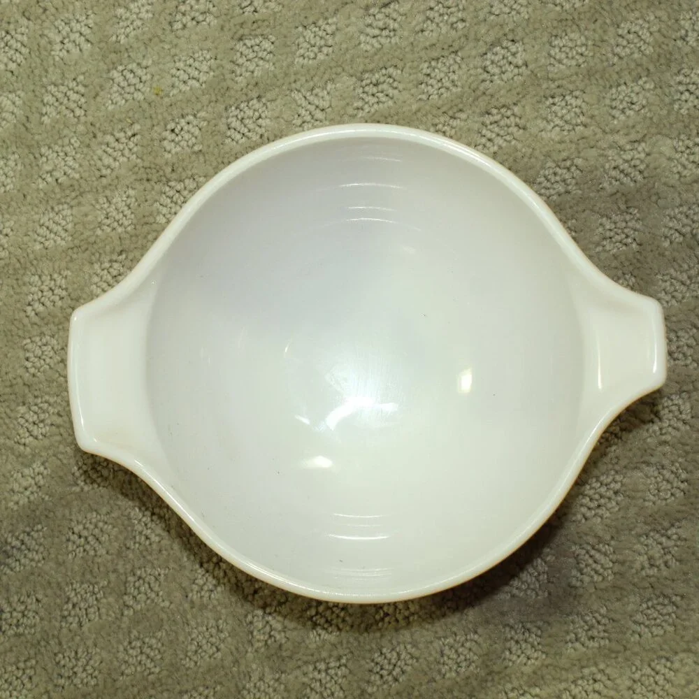Vintage 1978 Pyrex Set of 4 Woodland Brown Nesting Mixing Bowls 441 442 443 444